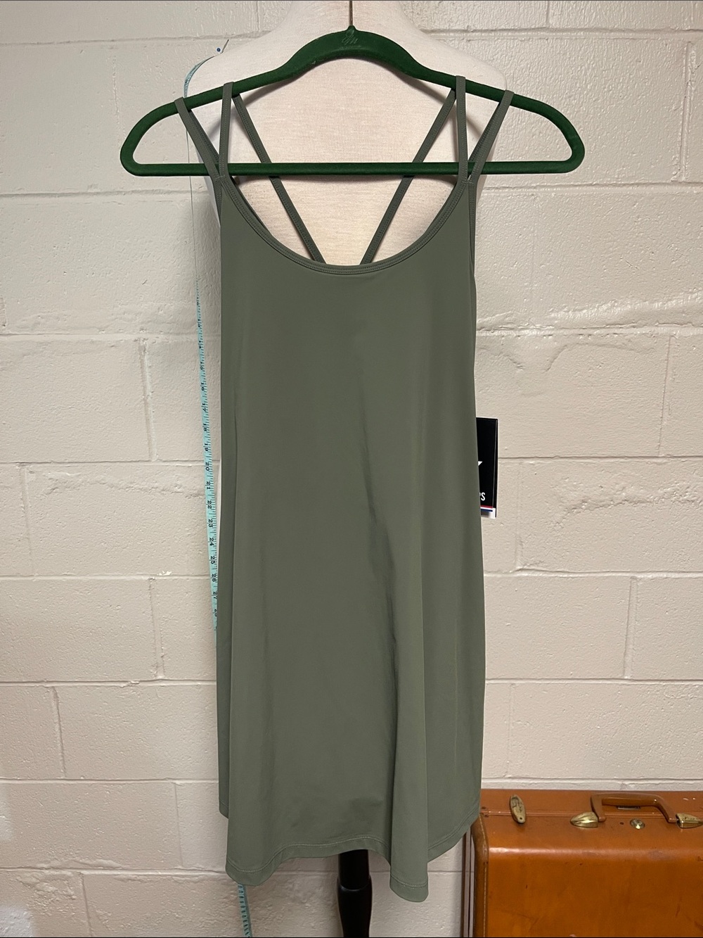 Strappy Olive Vitality Dress